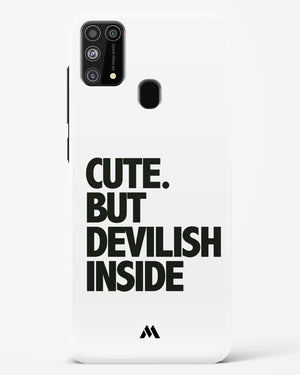 Cute But Devilish Inside Hard Case Phone Cover-(Samsung)