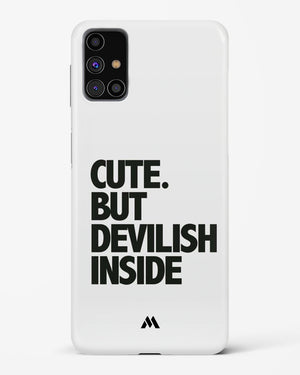 Cute But Devilish Inside Hard Case Phone Cover-(Samsung)