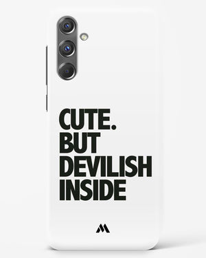 Cute But Devilish Inside Hard Case Phone Cover (Samsung)