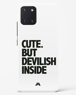 Cute But Devilish Inside Hard Case Phone Cover-(Samsung)