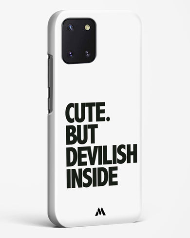 Cute But Devilish Inside Hard Case Phone Cover (Samsung)