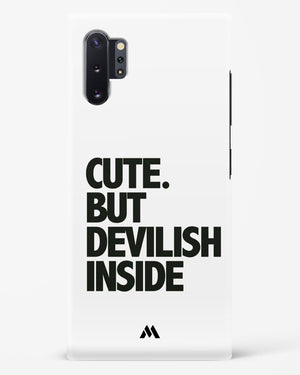 Cute But Devilish Inside Hard Case Phone Cover (Samsung)