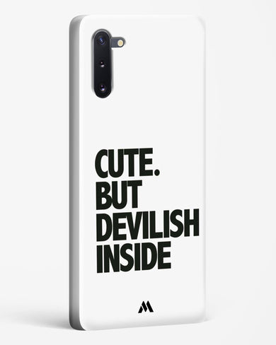 Cute But Devilish Inside Hard Case Phone Cover (Samsung)