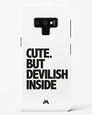Cute But Devilish Inside Hard Case Phone Cover (Samsung)