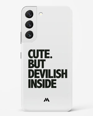 Cute But Devilish Inside Hard Case Phone Cover-(Samsung)