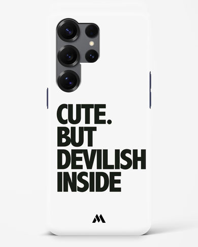 Cute But Devilish Inside Hard Case Phone Cover (Samsung)