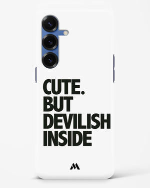 Cute But Devilish Inside Hard Case Phone Cover (Samsung)