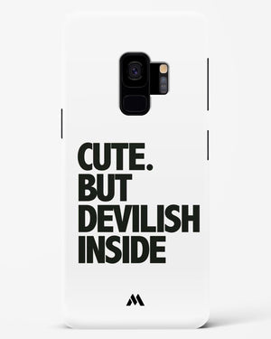 Cute But Devilish Inside Hard Case Phone Cover (Samsung)