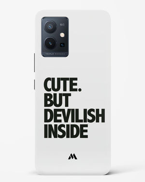 Cute But Devilish Inside Hard Case Phone Cover (Vivo)