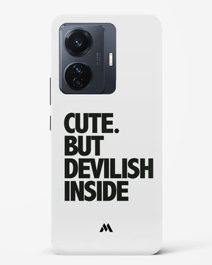 Cute But Devilish Inside Hard Case Phone Cover (Vivo)