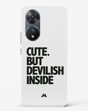 Cute But Devilish Inside Hard Case Phone Cover (Vivo)