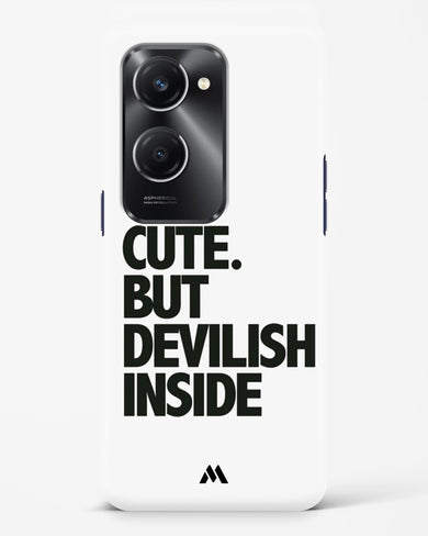Cute But Devilish Inside Hard Case Phone Cover (Vivo)