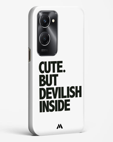 Cute But Devilish Inside Hard Case Phone Cover (Vivo)