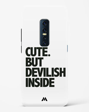 Cute But Devilish Inside Hard Case Phone Cover (Vivo)