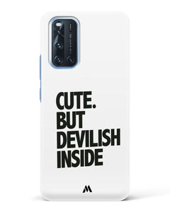 Cute But Devilish Inside Hard Case Phone Cover (Vivo)