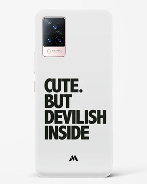 Cute But Devilish Inside Hard Case Phone Cover (Vivo)