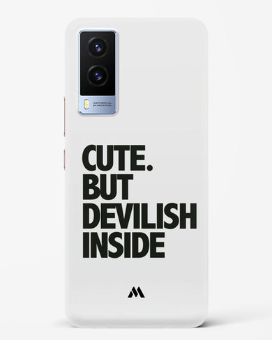 Cute But Devilish Inside Hard Case Phone Cover (Vivo)