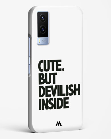 Cute But Devilish Inside Hard Case Phone Cover (Vivo)