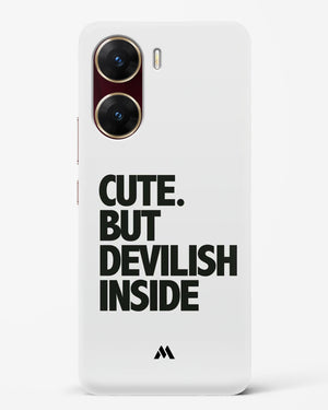 Cute But Devilish Inside Hard Case Phone Cover (Vivo)
