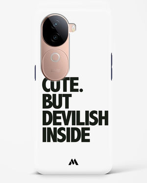 Cute But Devilish Inside Hard Case Phone Cover (Vivo)