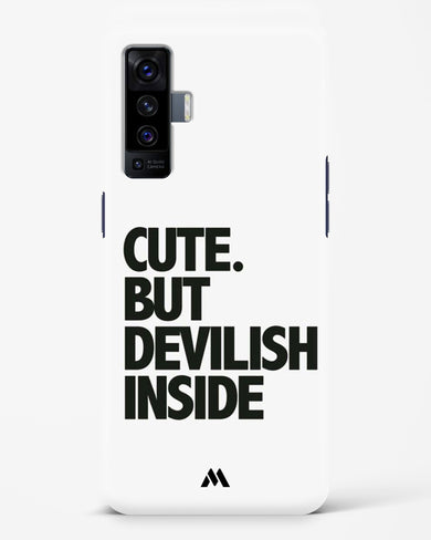 Cute But Devilish Inside Hard Case Phone Cover (Vivo)