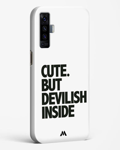 Cute But Devilish Inside Hard Case Phone Cover (Vivo)