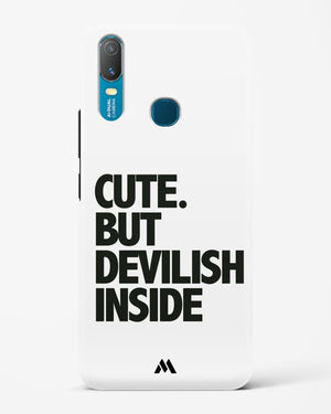 Cute But Devilish Inside Hard Case Phone Cover-(Vivo)