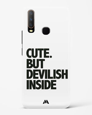 Cute But Devilish Inside Hard Case Phone Cover-(Vivo)