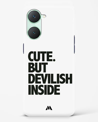 Cute But Devilish Inside Hard Case Phone Cover (Vivo)