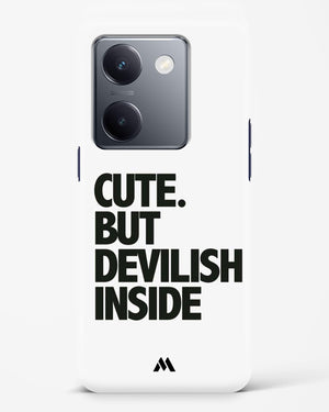 Cute But Devilish Inside Hard Case Phone Cover (Vivo)