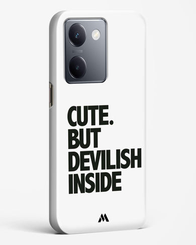 Cute But Devilish Inside Hard Case Phone Cover (Vivo)