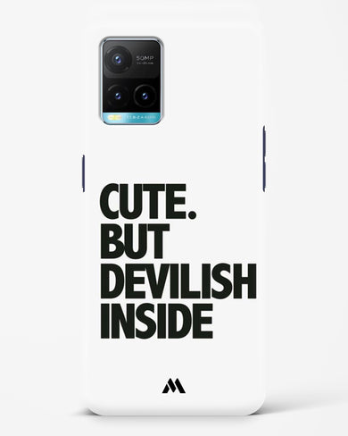 Cute But Devilish Inside Hard Case Phone Cover (Vivo)