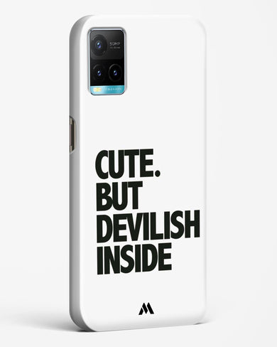 Cute But Devilish Inside Hard Case Phone Cover (Vivo)