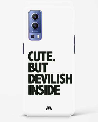 Cute But Devilish Inside Hard Case Phone Cover (Vivo)