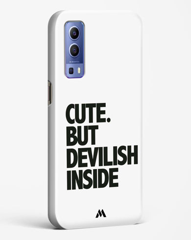Cute But Devilish Inside Hard Case Phone Cover (Vivo)