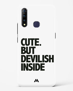 Cute But Devilish Inside Hard Case Phone Cover (Vivo)