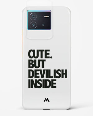 Cute But Devilish Inside Hard Case Phone Cover-(Vivo)