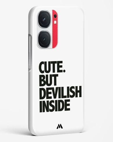 Cute But Devilish Inside Hard Case Phone Cover (Vivo)
