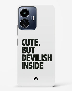 Cute But Devilish Inside Hard Case Phone Cover-(Vivo)