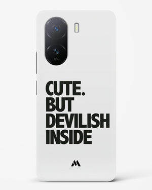 Cute But Devilish Inside Hard Case Phone Cover-(Vivo)