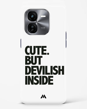 Cute But Devilish Inside Hard Case Phone Cover (Vivo)