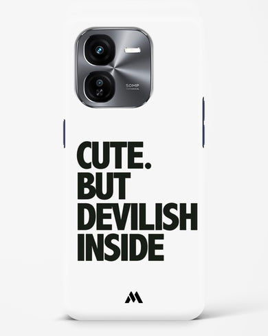 Cute But Devilish Inside Hard Case Phone Cover (Vivo)