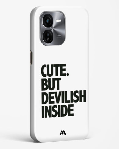 Cute But Devilish Inside Hard Case Phone Cover (Vivo)