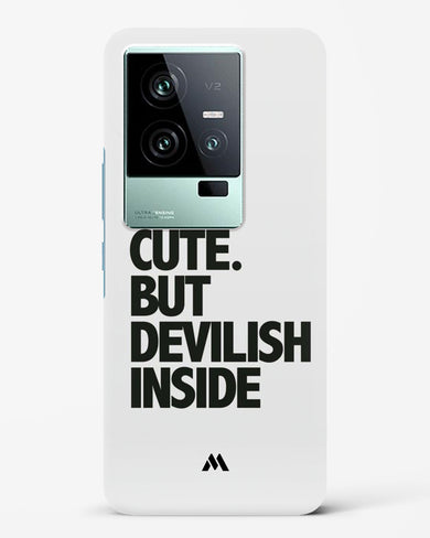 Cute But Devilish Inside Hard Case Phone Cover (Vivo)