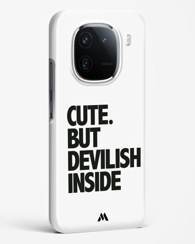 Cute But Devilish Inside Hard Case Phone Cover (Vivo)