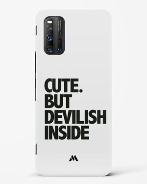 Cute But Devilish Inside Hard Case Phone Cover (Vivo)