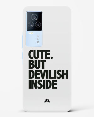 Cute But Devilish Inside Hard Case Phone Cover-(Vivo)