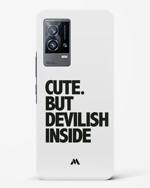 Cute But Devilish Inside Hard Case Phone Cover-(Vivo)