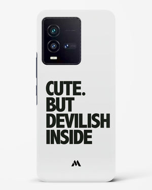 Cute But Devilish Inside Hard Case Phone Cover-(Vivo)