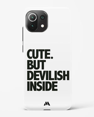 Cute But Devilish Inside Hard Case Phone Cover (Xiaomi)